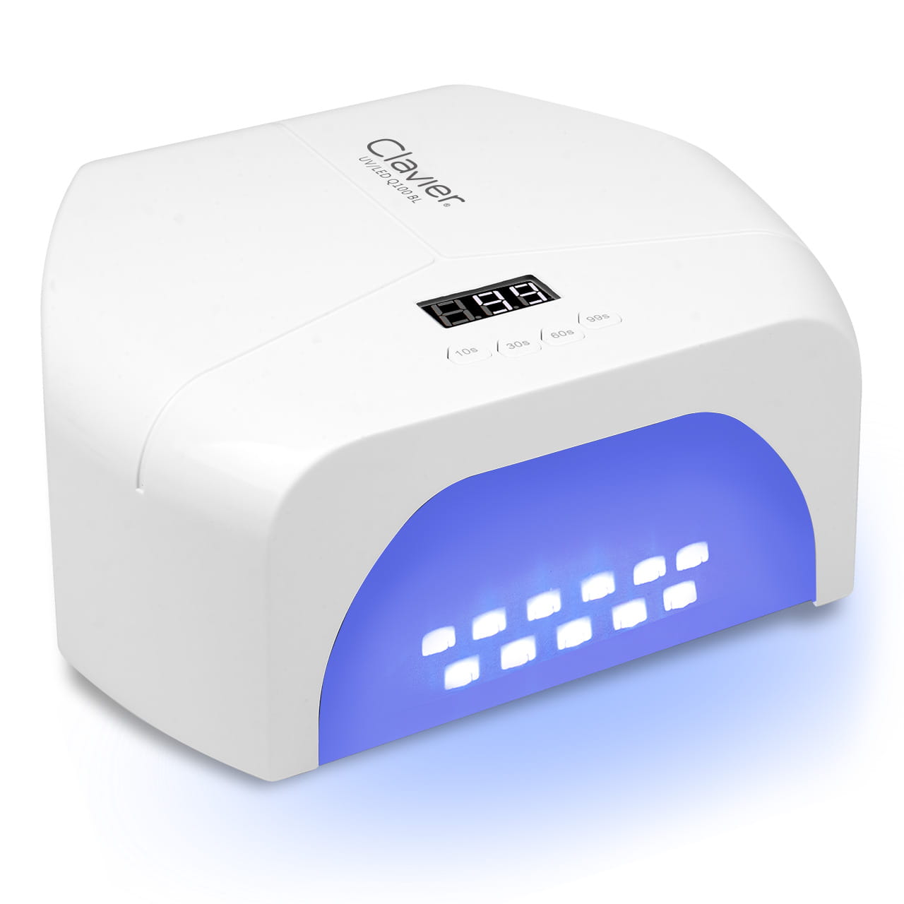 Clavier Lampa Uv Led 48w Lustrzane Dno Q100-BL Biała